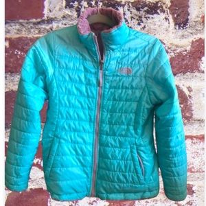 The North Face reversible mossbud jacket